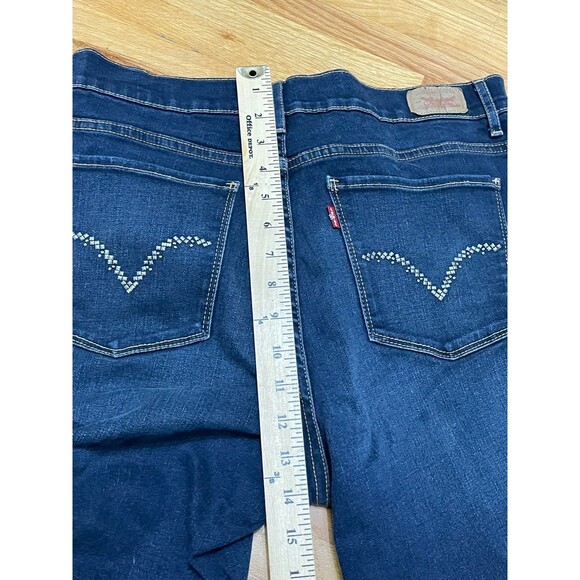 Levi's 512 Women's 14 Blue Jeans Denim Cotton Bootcut 5-Pockets Workwear Outdoor - Picture 6 of 11